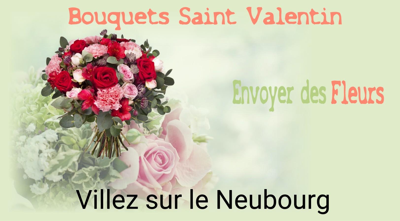 Roses de Saint-Valentin livrées à Villez-sur-le-Neubourg